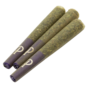 Purple Hills - Grape Runtz Ultra Hi THC Infused Pre-Roll - Indica - 3x0.5g