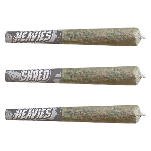 SHRED - Bubba Melon Heavies Diamond & Disty Infused Pre-Roll - Indica - 3x0.5g